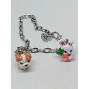 Charm It! Puppy & Bunny Charm Bracelet
